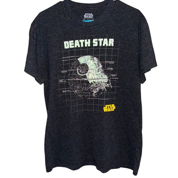 Star Wars Men’s Large Fifth Sun Lucas Film Ltd. Death Star T-Shirt - Picture 1 of 3